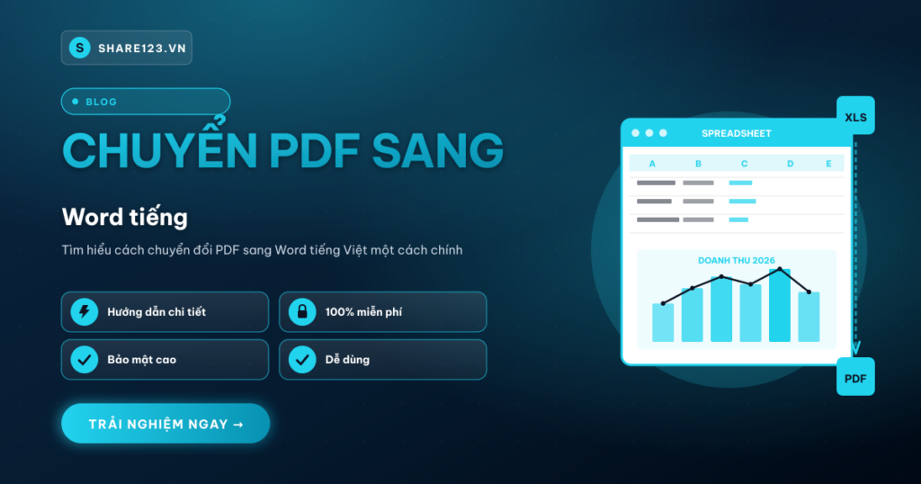 Chuyển PDF sang Word tiếng Việt chuẩn định dạng - Hướng dẫn chi tiết