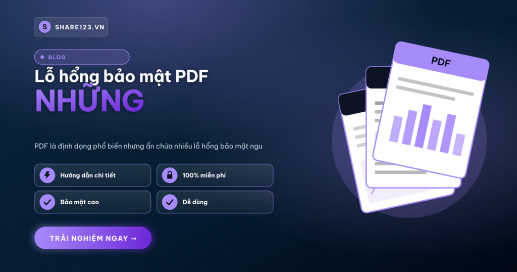 Lỗ hổng bảo mật PDF: Những nguy hiểm phổ biến và giải pháp khắc phục